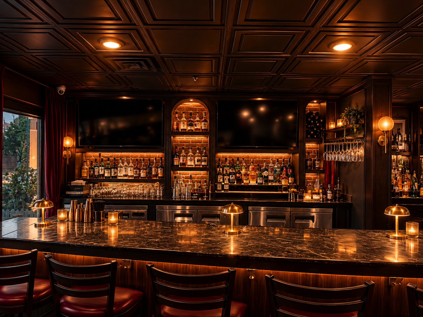 The Moon bar — concept rendering